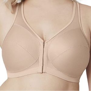 Glamorise Women's MagicLift Front Close Posture Back Support Bra 56B